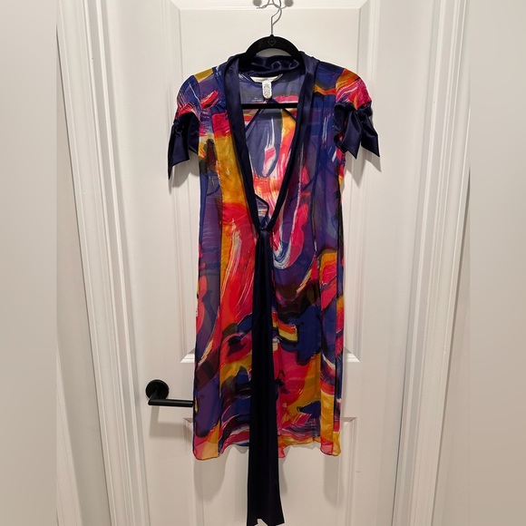 Colorful Slip Dress - Picture 4 of 10